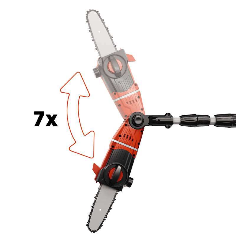 Einhell Akku-Hochentaster GE-LC 18 LI T- Solo / Astkettensäge SB 17cm