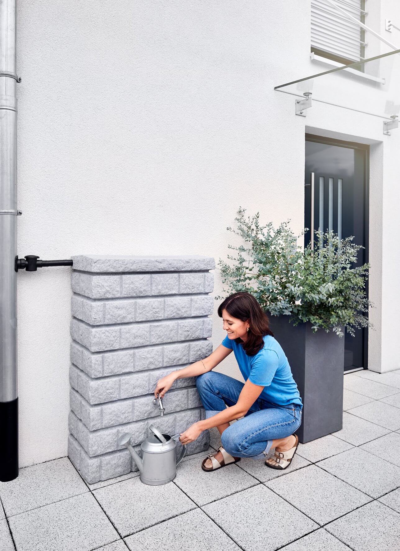 Garantia Rocky Junior Wandtank lightgranite, exclusivLine, 300 Liter