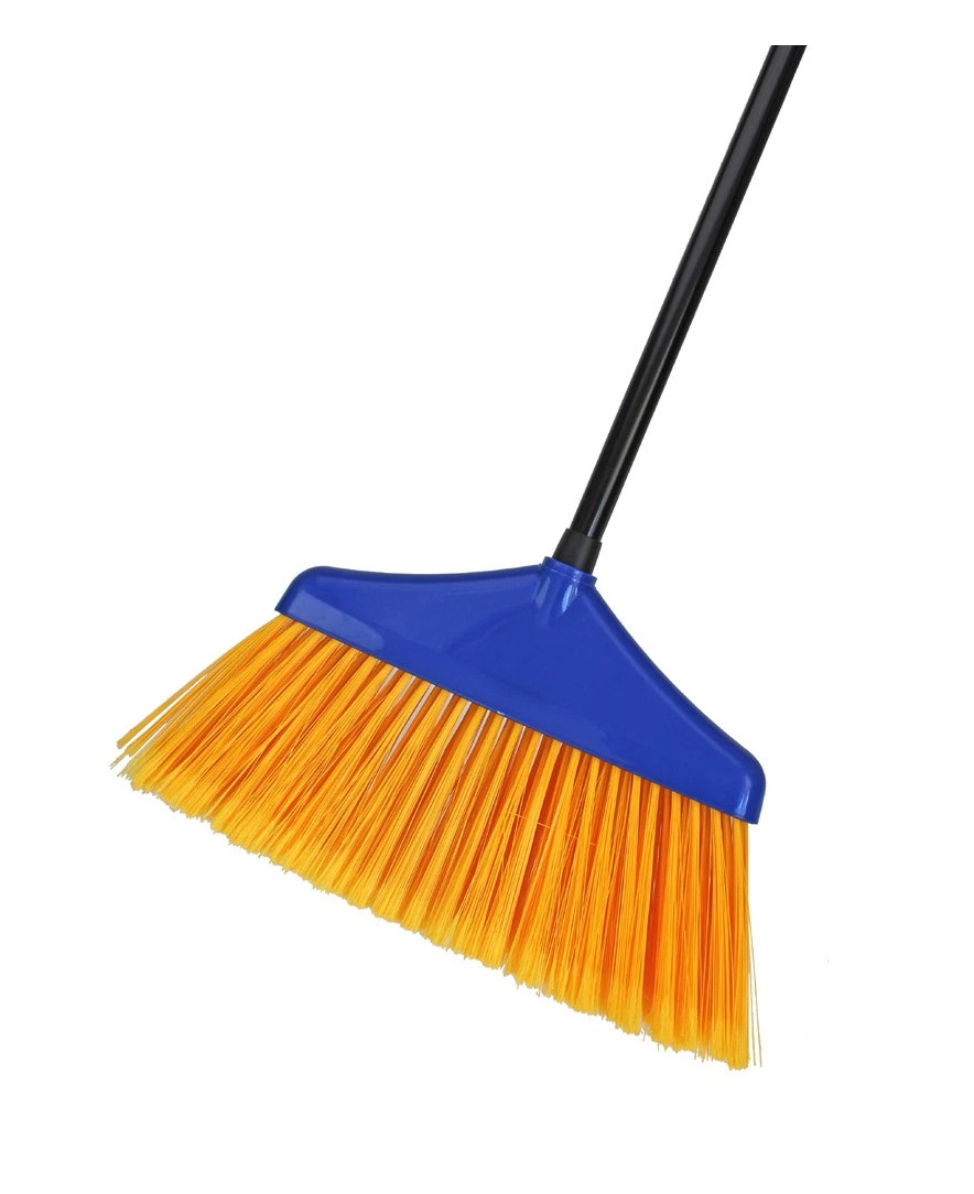 Peggy Perfect® Besen Superbroom mit Teleskopstiel Kunststoff PP-Borste