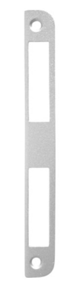 Winkelschließblech für Zimmertür links rechts silber 20x20x170mm