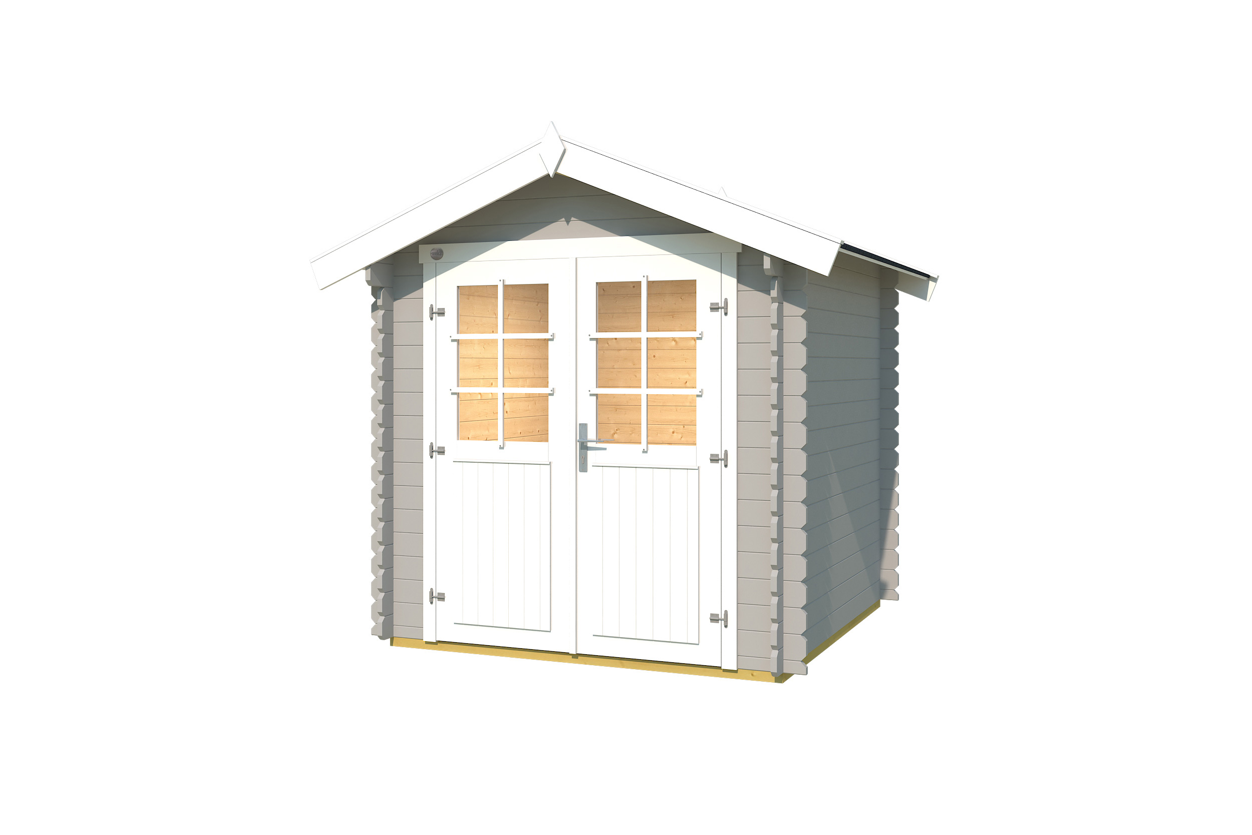 weka Gartenhaus 209 Gr.1, hellgrau
