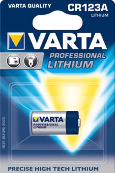 VARTA PHOTO Lithium CR123A 3 Volt 1 Stück