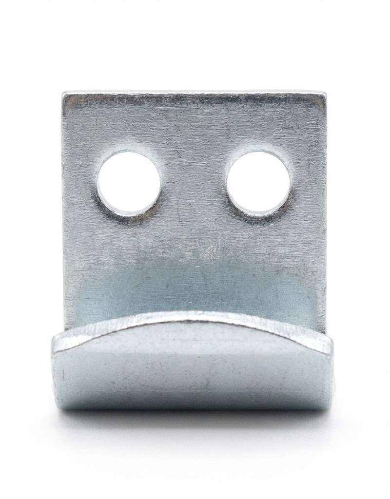 Alberts Schließhaken Form C – Edelstahl (18 x 22 mm)