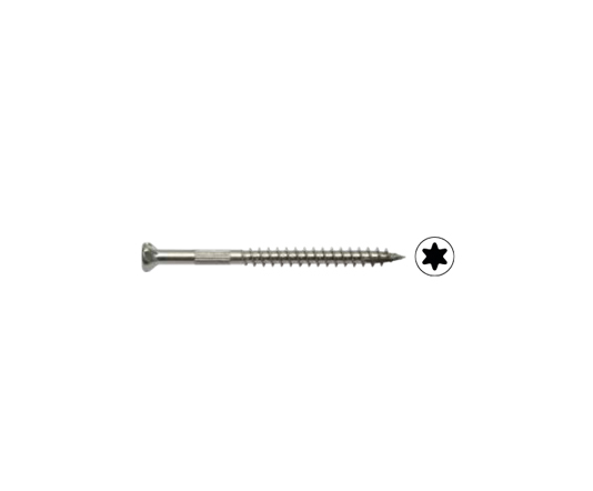 SWG Zaunbauschraube Edelstahl Senkkopf TG 4,5x45mm 150 Stück