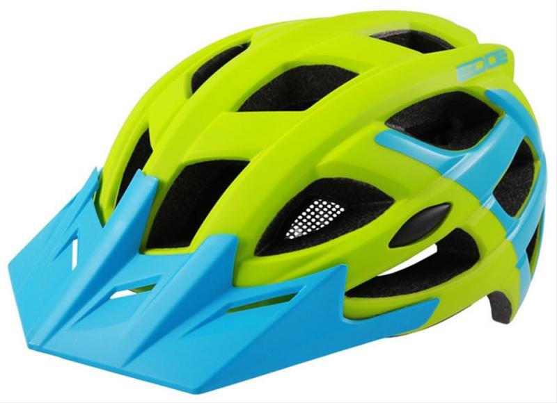 Fahrradhelm Rock Machine Helm Edge grün-blau Gr. M/L 58-61cm