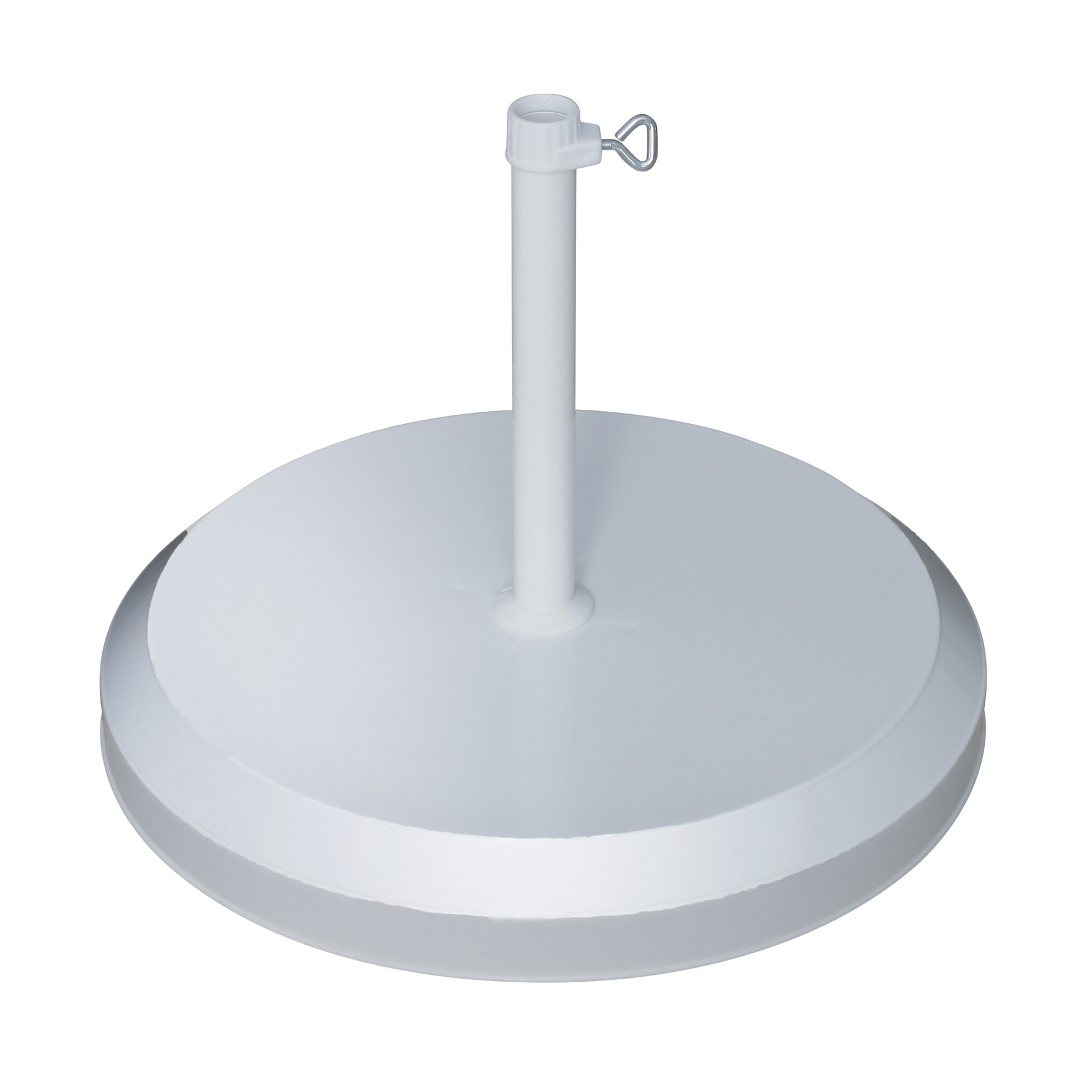 Doppler Sonnenschirmständer Beton 20kg silber Rohr-Ø 19-25mm