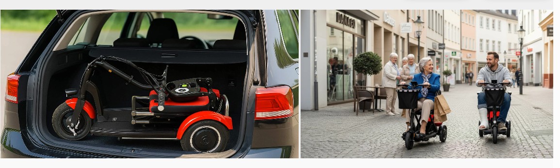 MoBot LIGHT Elektromobil Seniorenmobil klappbar