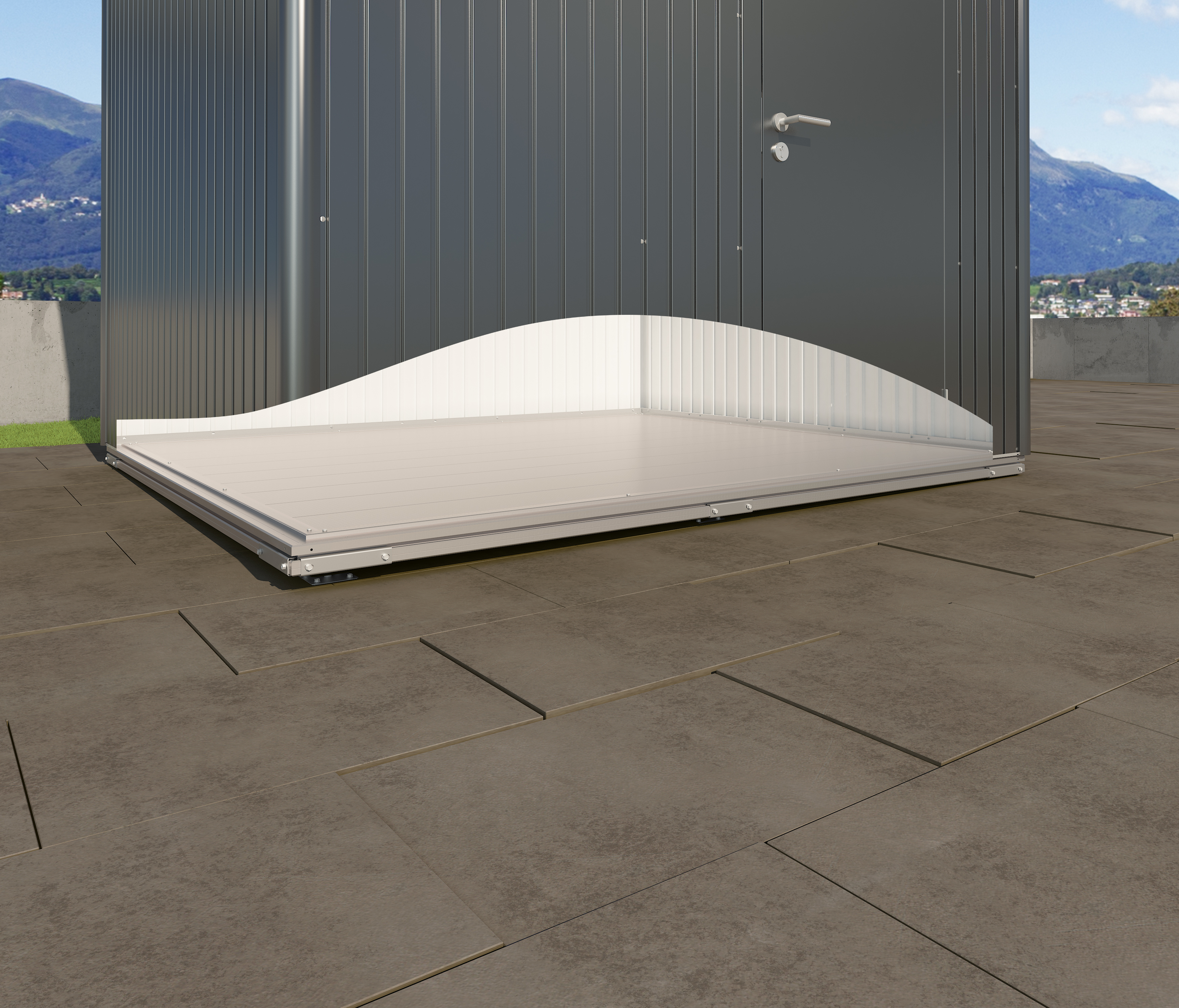 Biohort SmartBase für Gerätehaus Neo 4D