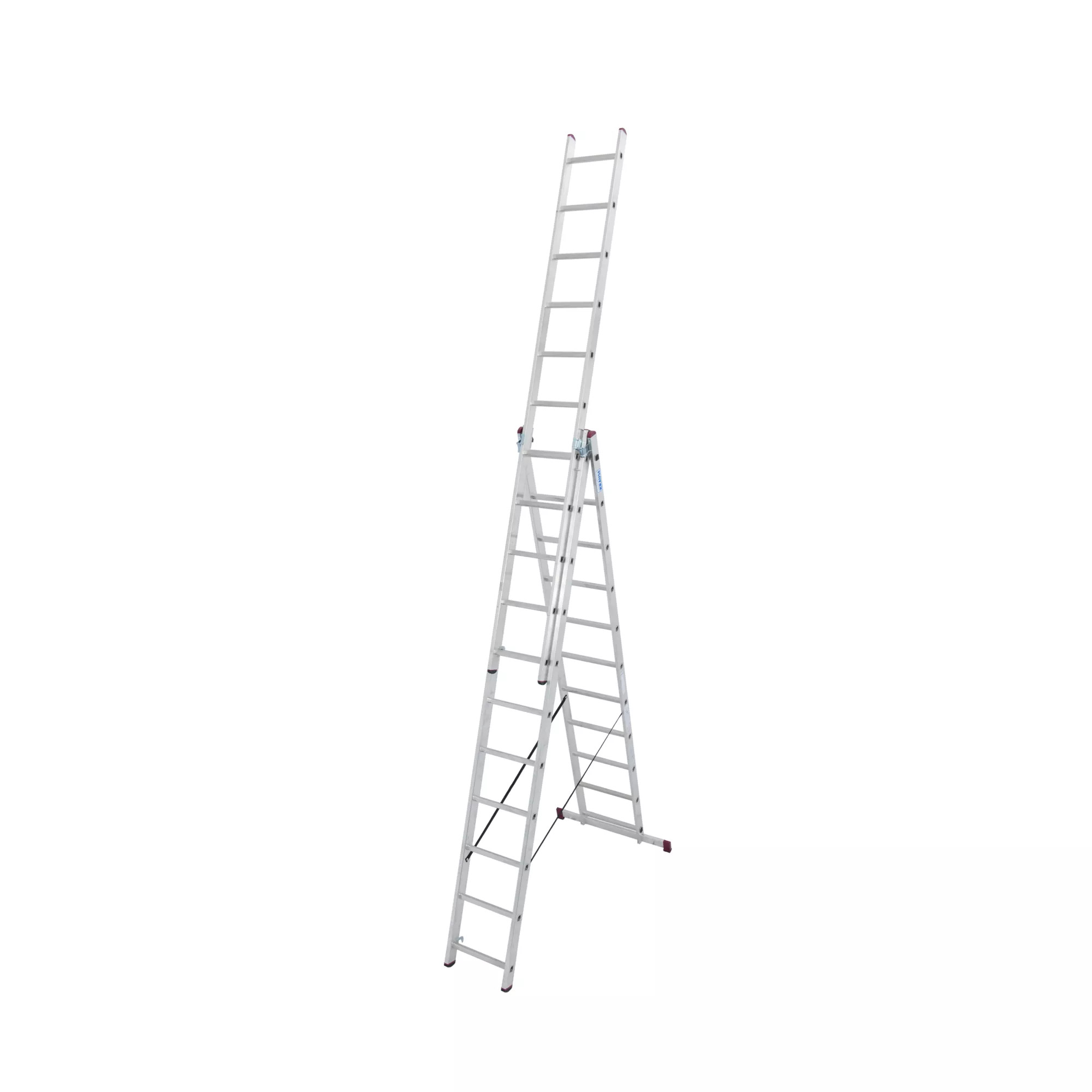 Krause Vielzweckleiter Corda 3 x 11 Sprossen