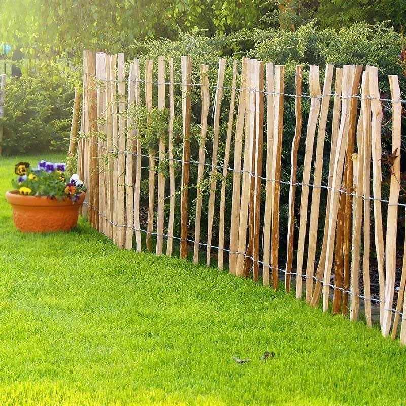 Staketenzaun Berg-Haselnuss 0,9x10m