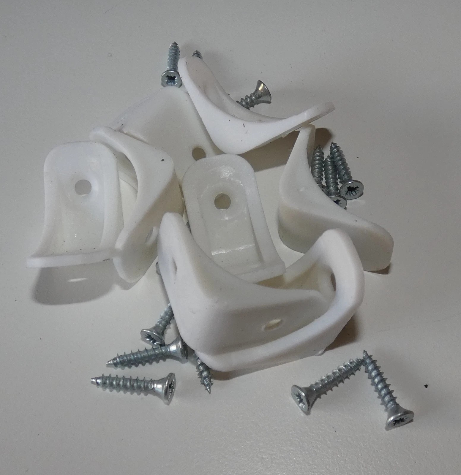 Metafranc Montagewinkel 25 x 25 mm Kunststoff weiß