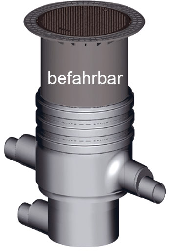 Universal Filter 3 Extern PKW befahrbar GRAF 340021