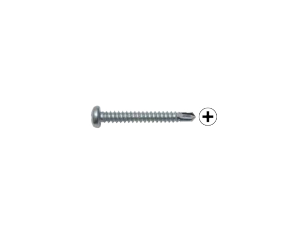 SWG Bohrschraube verzinkt Linsenkopf DIN7504-N 4,2x22mm 16 Stück