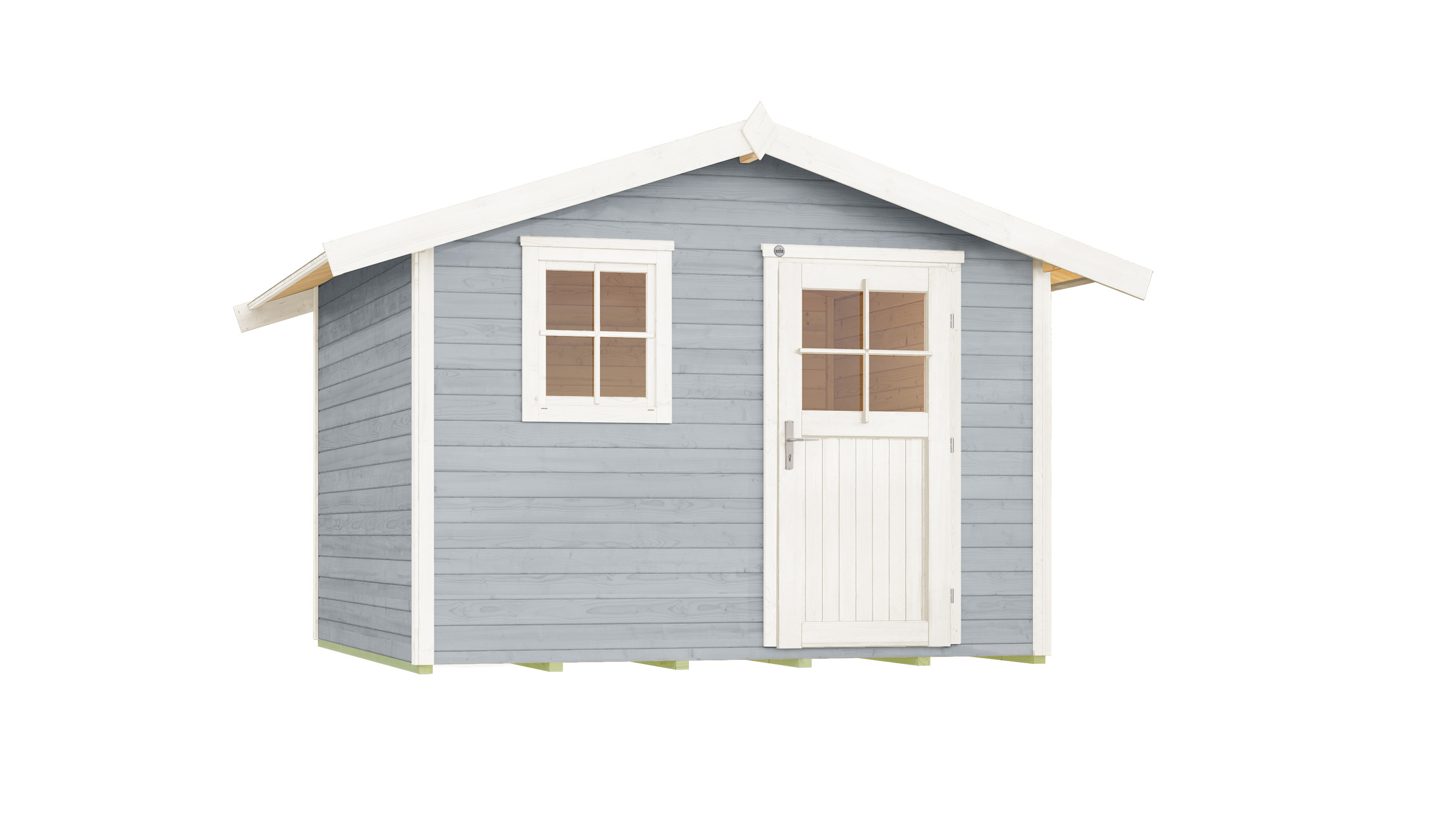 weka Gartenhaus 123 Gr.3 grau