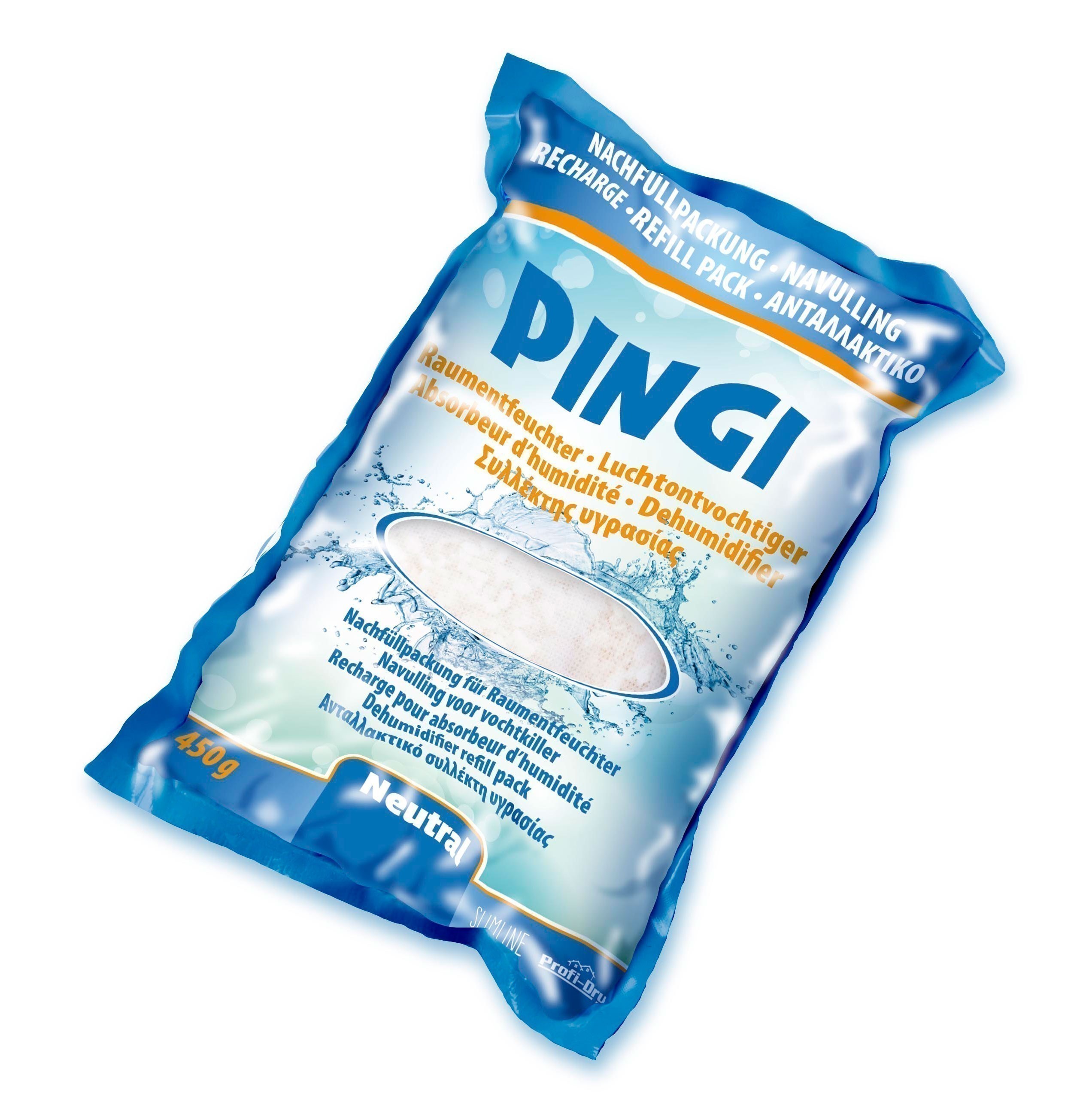 Nachfüllsalz für  Pingi Profi Dry neutral 450g