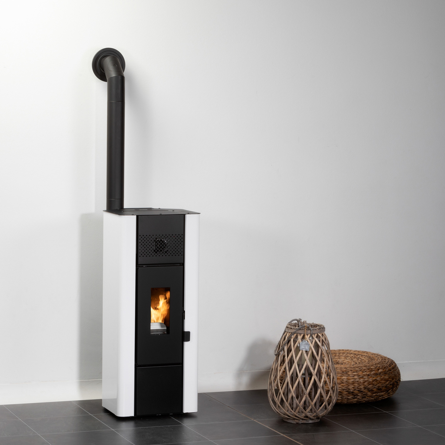 Pelletofen Globe-fire Wiona white 5kW