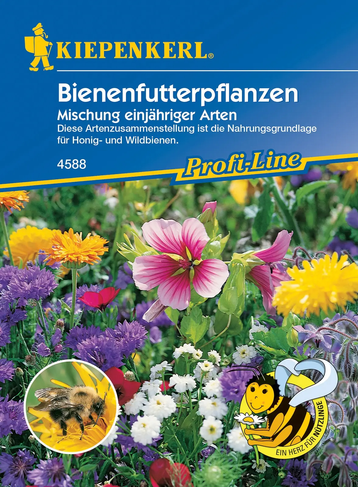 Kiepenkerl® Profi-Line Blumensamen-Mischung Bienefutterpflanzen einj.