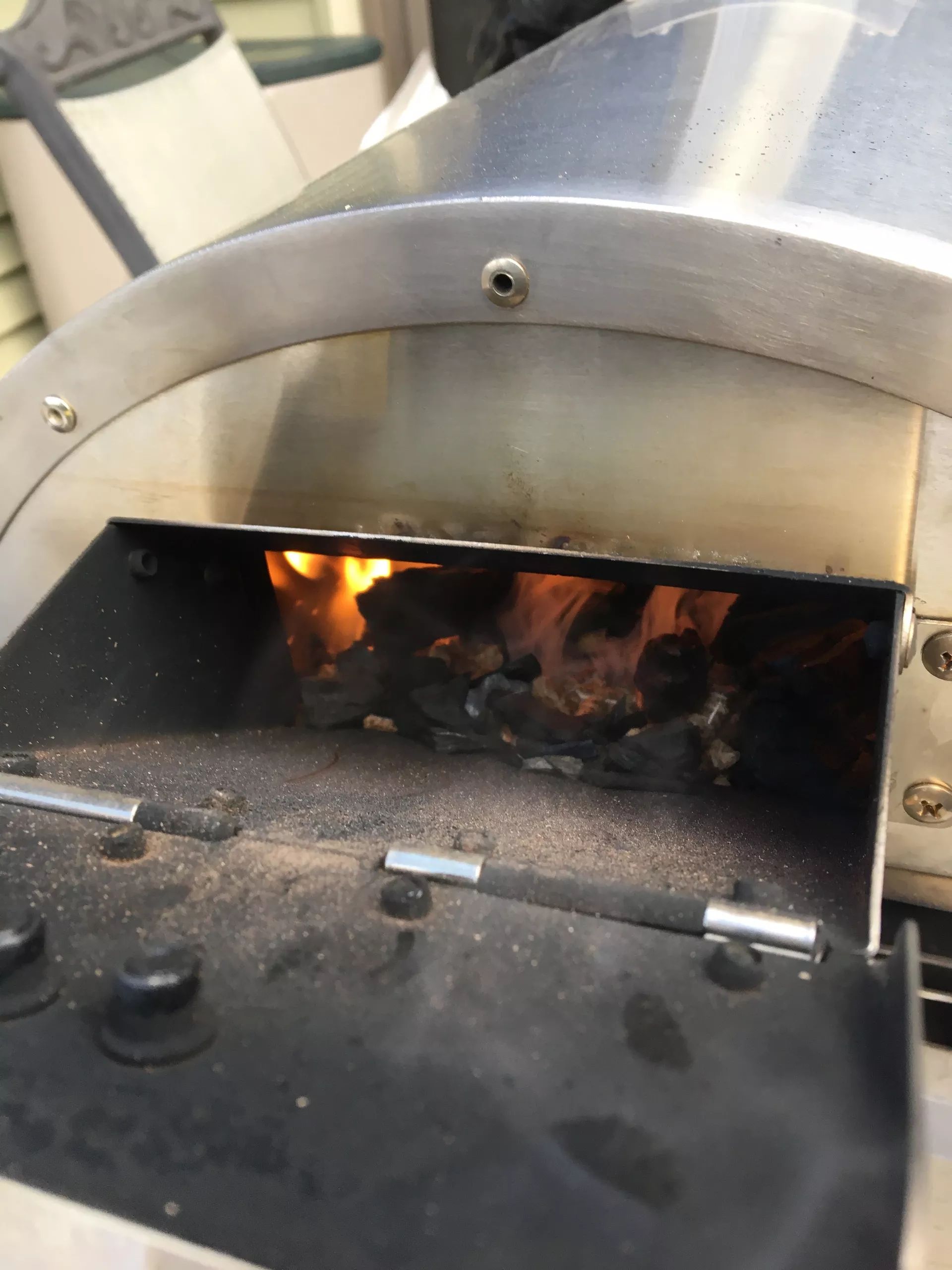 Pizzaofen, Flammkuchenofen Edelstahl DaDa I