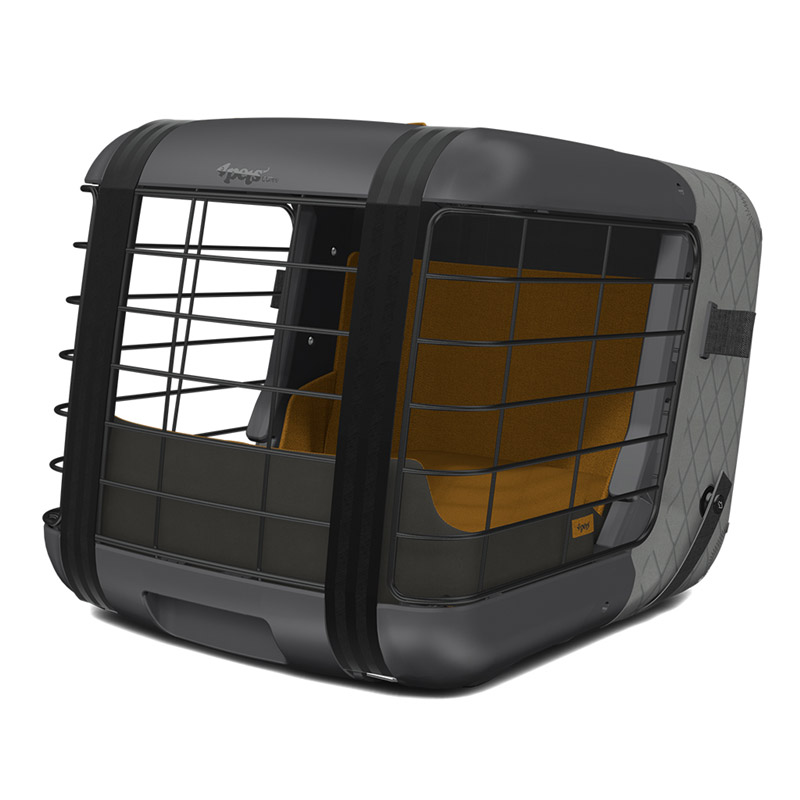 4Pets Caree Transportbox Smoked Pearl