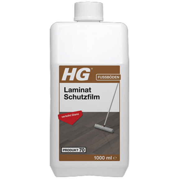 HG Laminat Schutzfilm mit Glanz 1 Liter