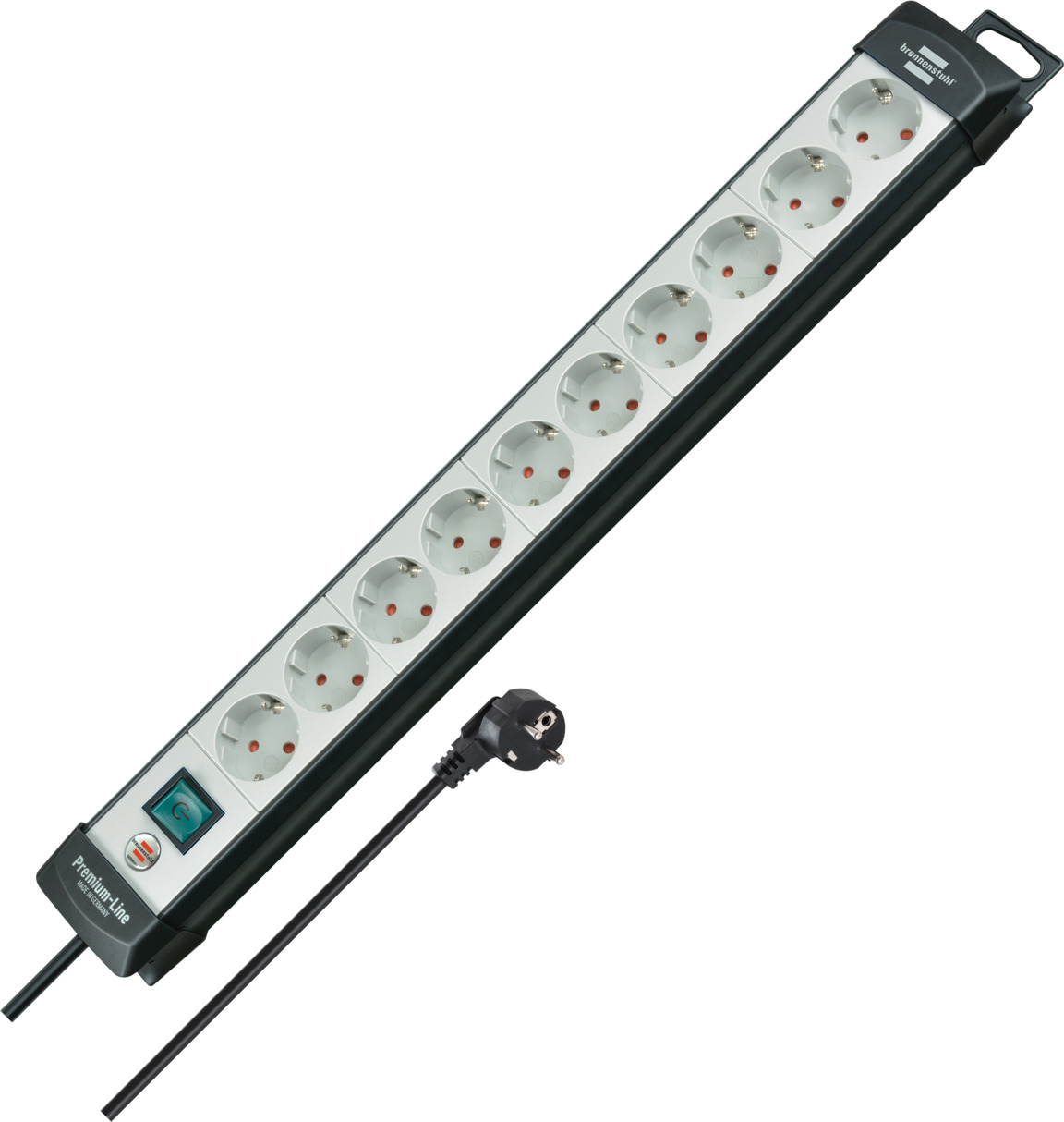 B-Ware Brennenstuhl Premium-Line Steckdosenleiste 10-fach 3 m