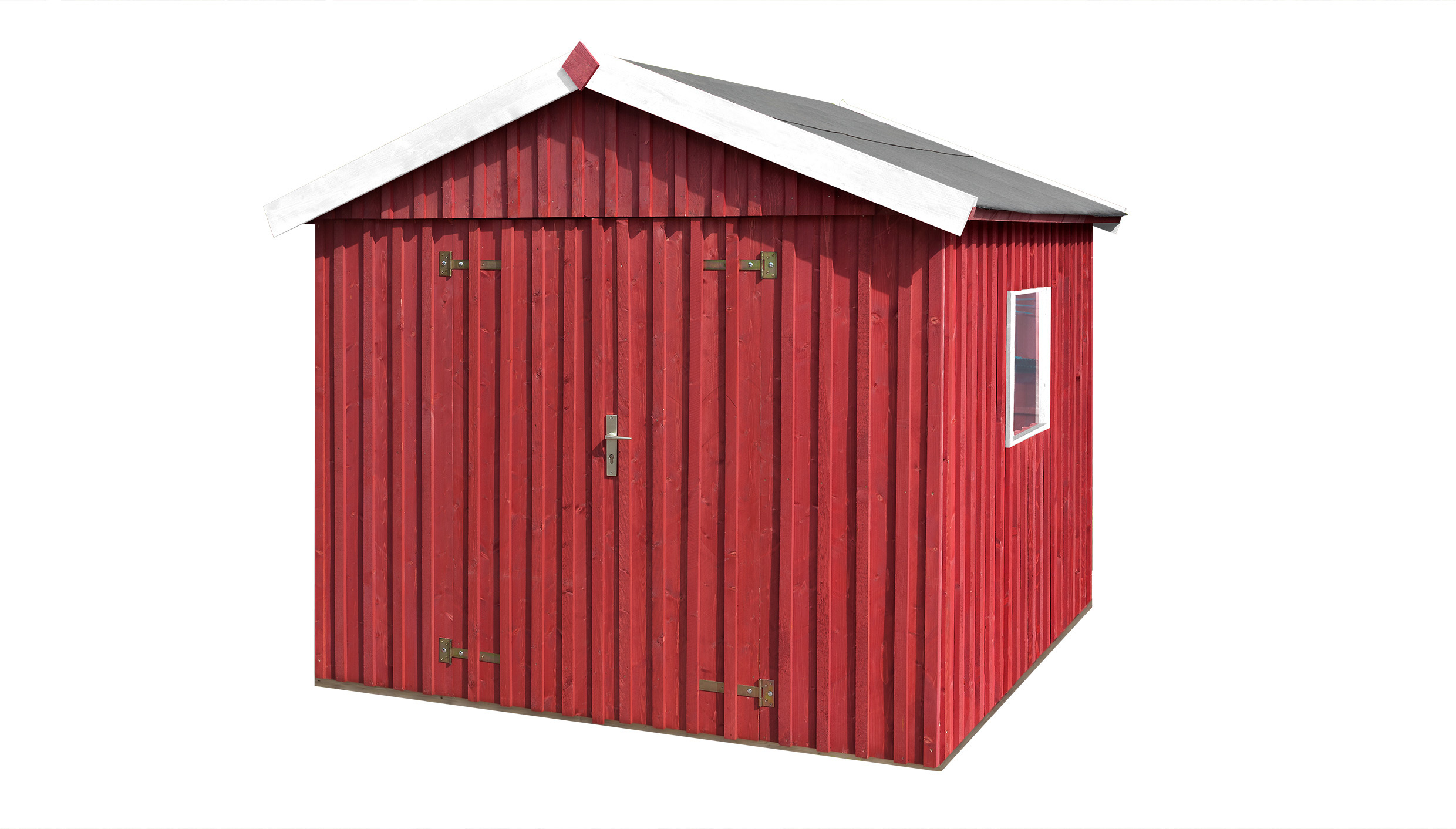 weka Schwedenhaus Gr.3, sägerauh, schwedenrot, bre