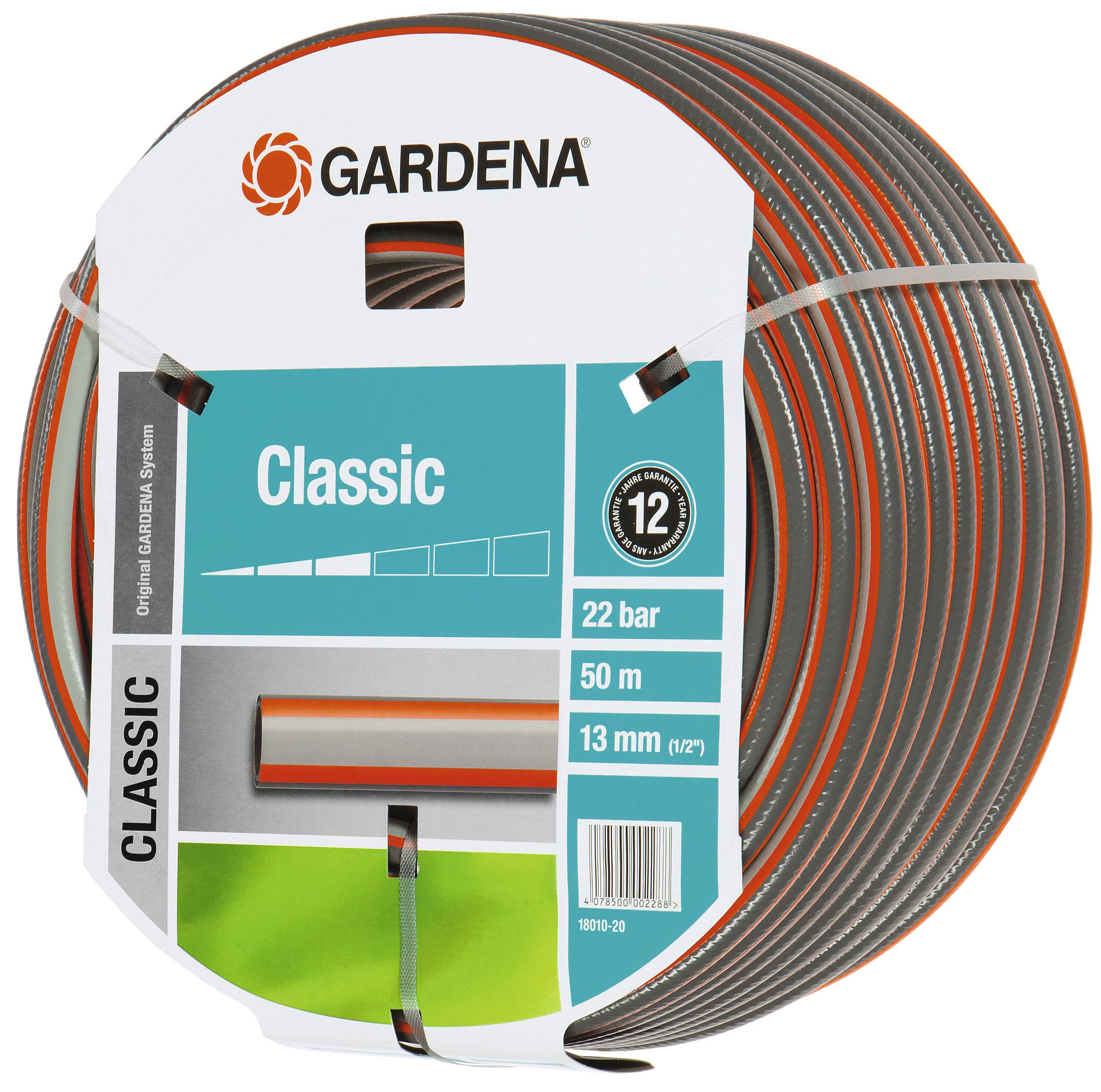 GARDENA Classic Schlauch 1/2 Zoll 50m 1810-20