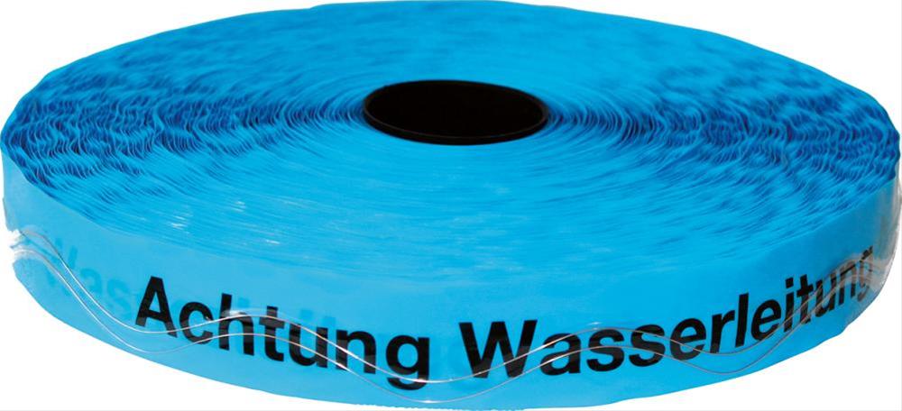 Ortungsband 250m Achtung Wasserleitung