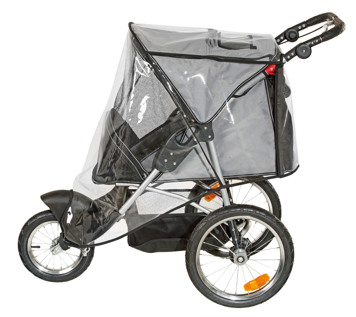 Hundebuggy / Hundewagen Sport Buggy 123x57x105cm schwarz/grau Karlie