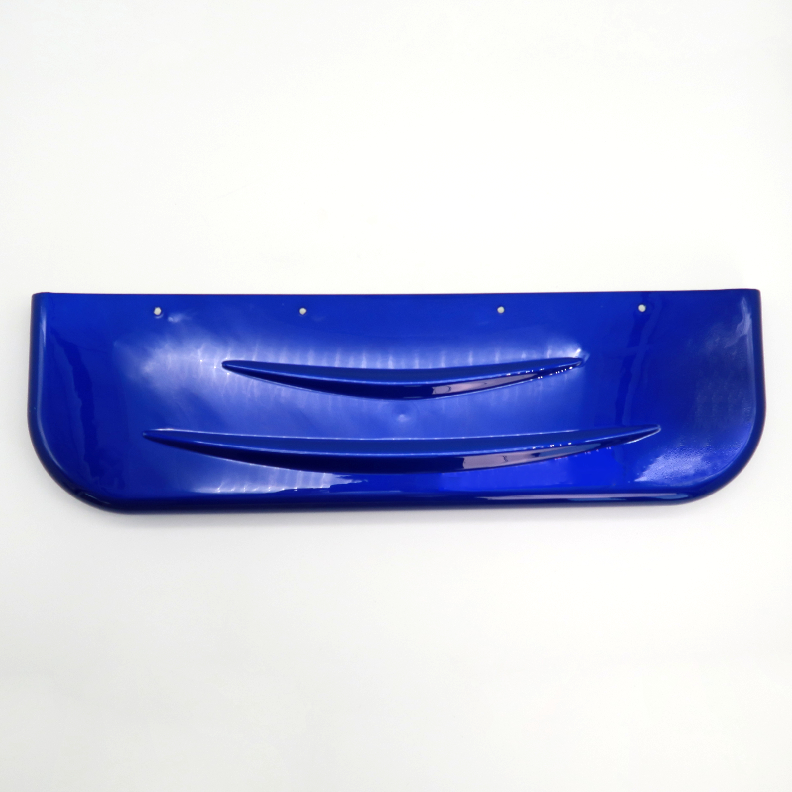 Rolektro Verkleidung, hinterm Sitz, blau lackiert für Trike25/YD