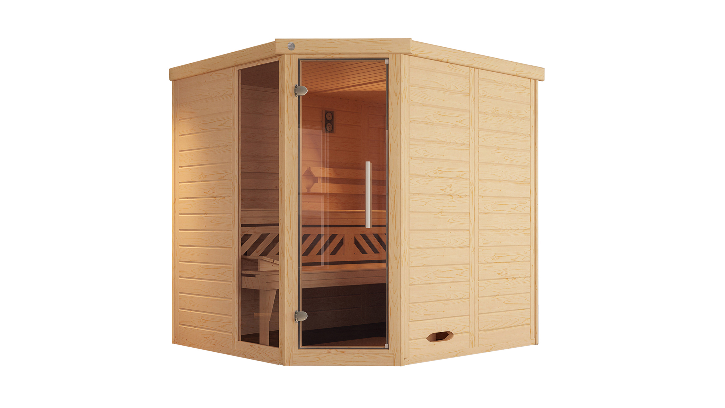 Weka Design Sauna KEMI Eck 1 GTF