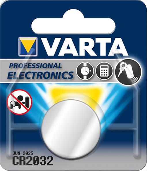 VARTA Electronics Lithium CR2032 3 V 1 Stück