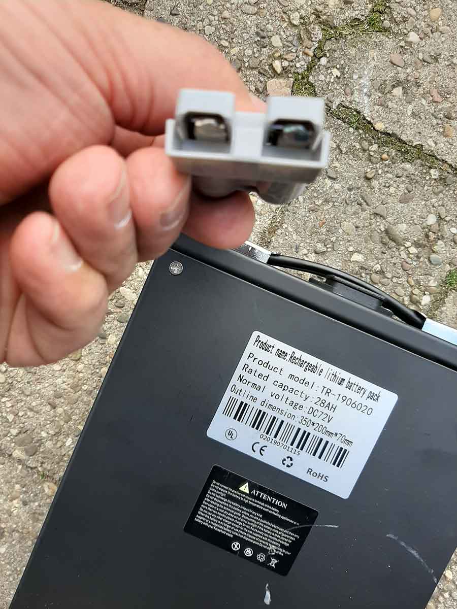 Akku e Roller 72Volt 60AH made in Germany