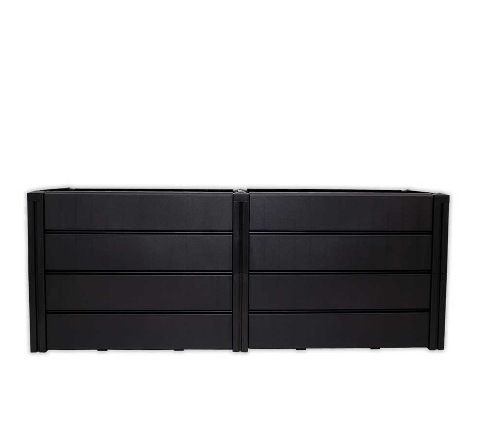 KHW Hochbeet Demeter XL schmal 392 Liter anthrazit