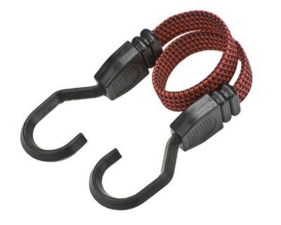Gepäckarm / Spannband flach mit Haken 40 cm