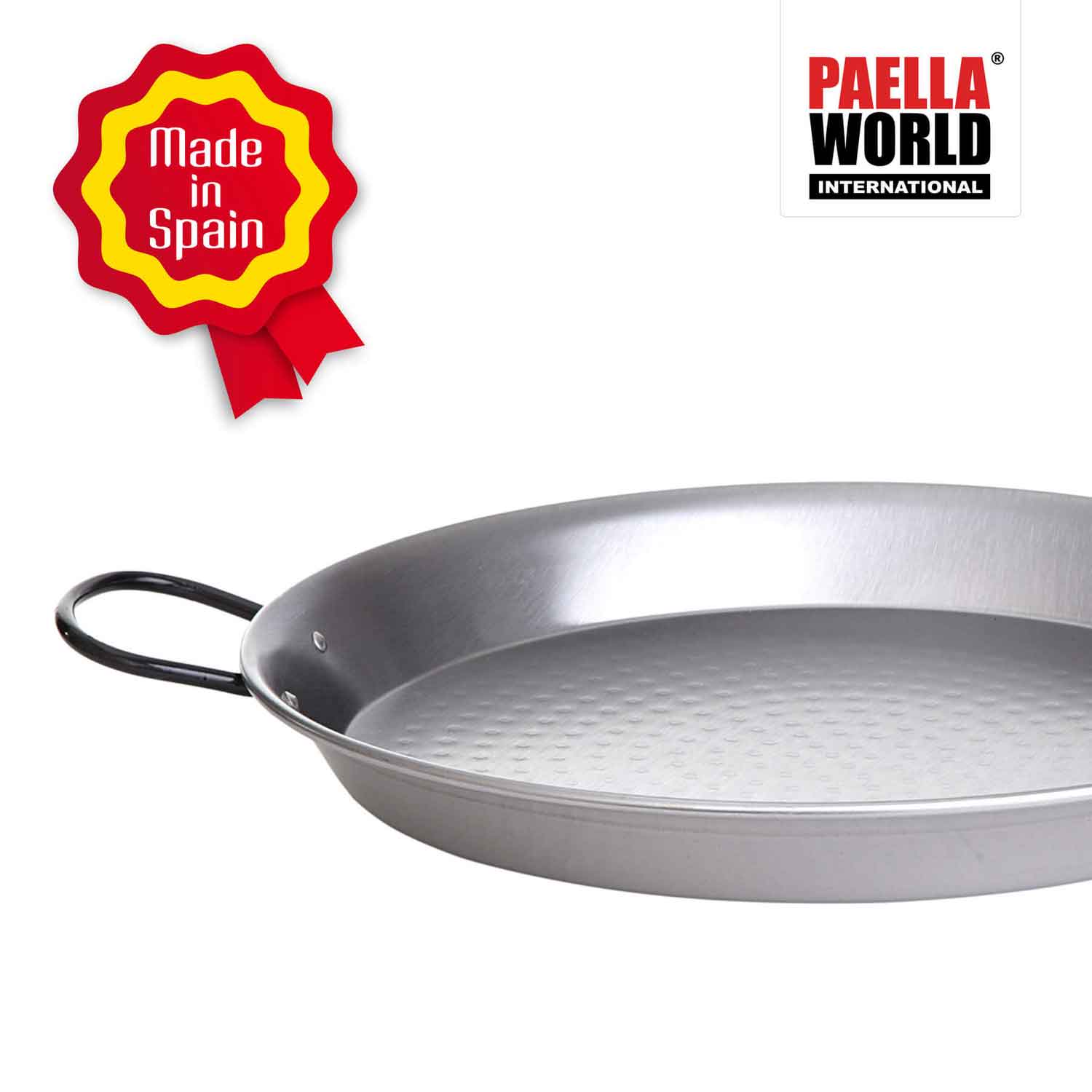 Paella World® Paella Pfanne Stahl poliert Ø26cm