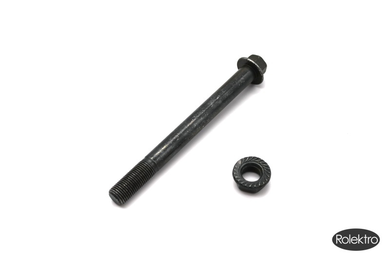Rolektro Schraube für Hinterradschwinge mit Mutter, City20V2/City45V2