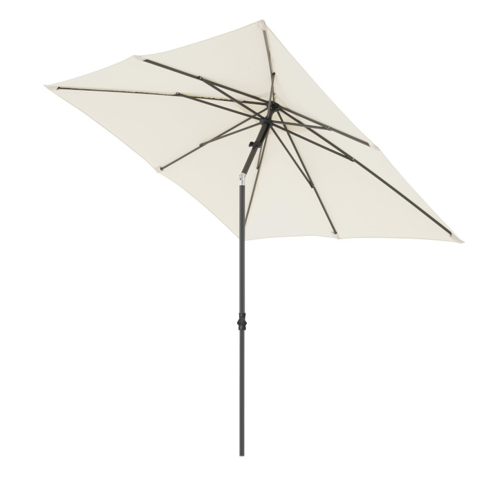 Derby by Doppler Basic Push Up Mittelmast D820 natur 210x210cm