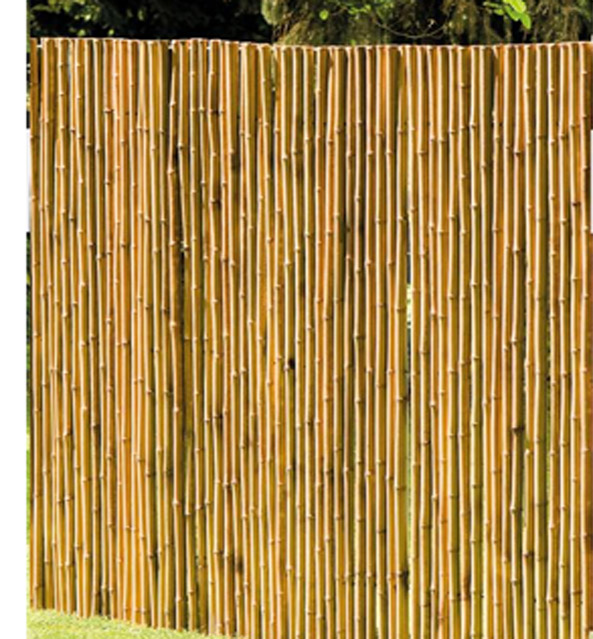 Bambusmatte Deluxe Sichtschutzmatte 1,80 x 2 m Ø ca. 20-35 mm