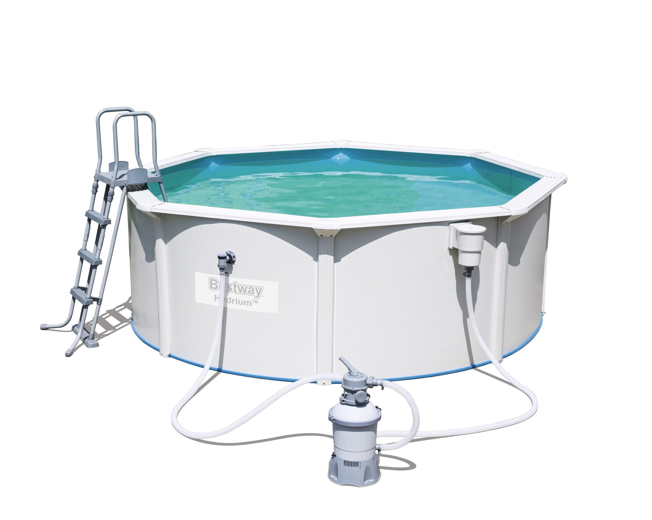 Pool / Stahlwandpool Bestway Hydrium Pool Set Sandfilter Ø360x120cm