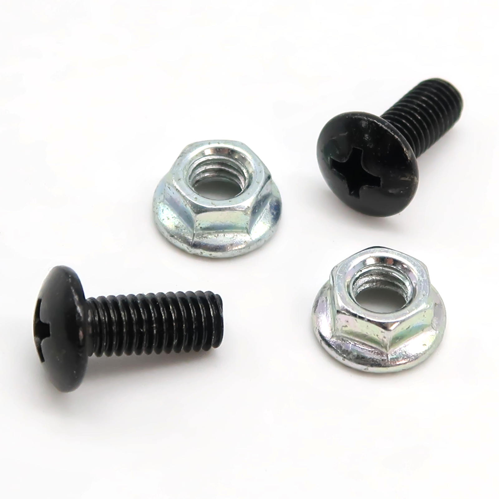 Rolektro Schrauben mit Muttern für Converter M5x12mm, 2Stück, MX4