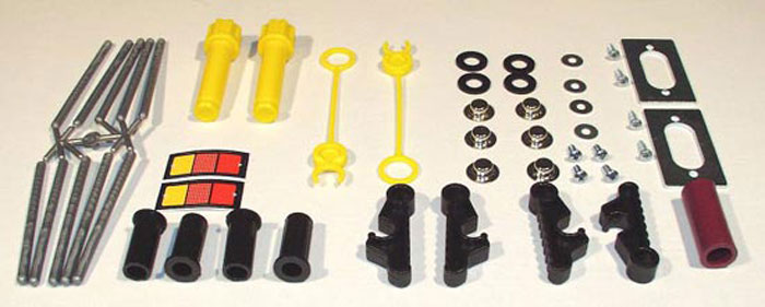 Montagebeutel für Mega Trailer Rolly Toys