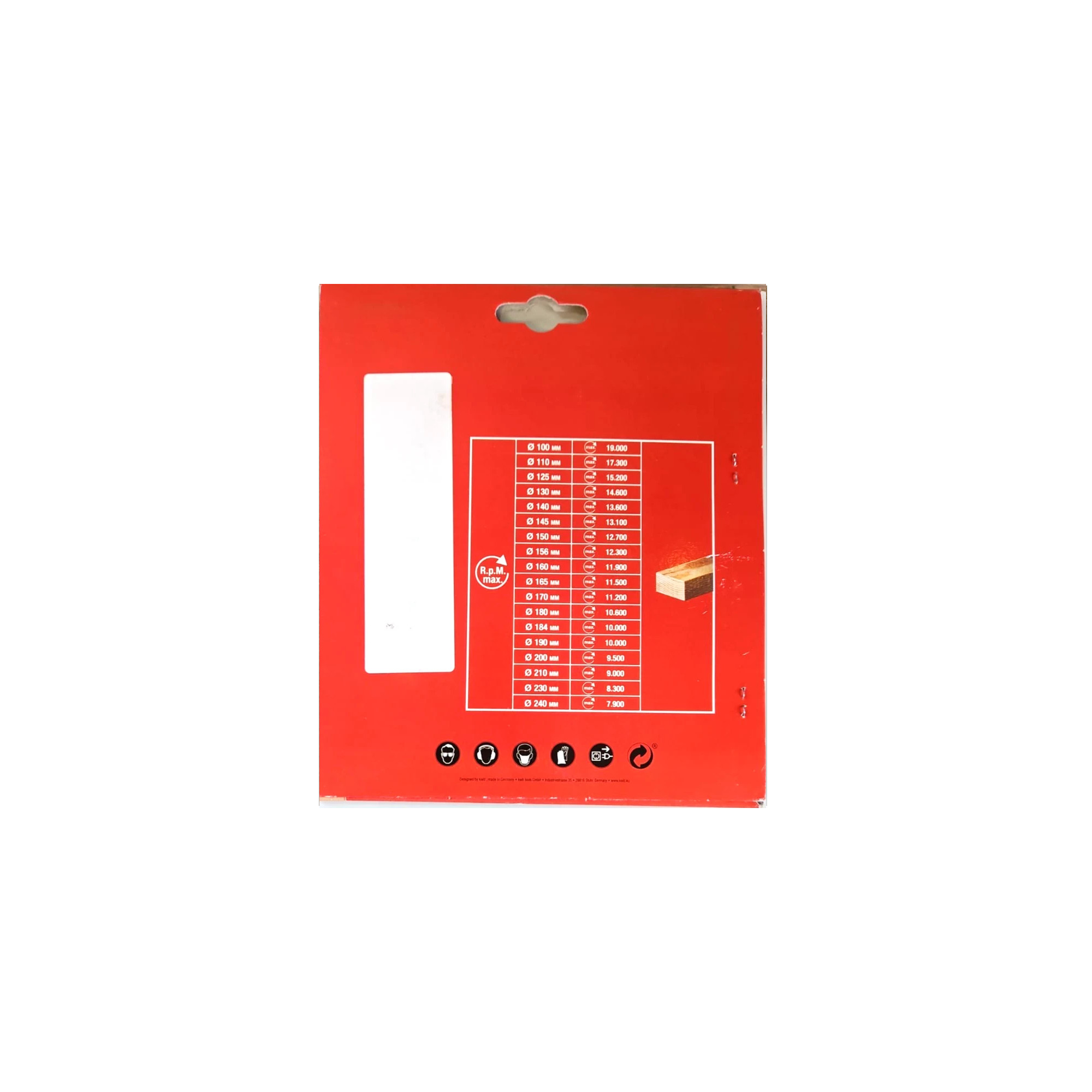 KWB Kreissägeblatt Sägeblatt 160 x 16 mm 18 Zähne M 43 für Holz