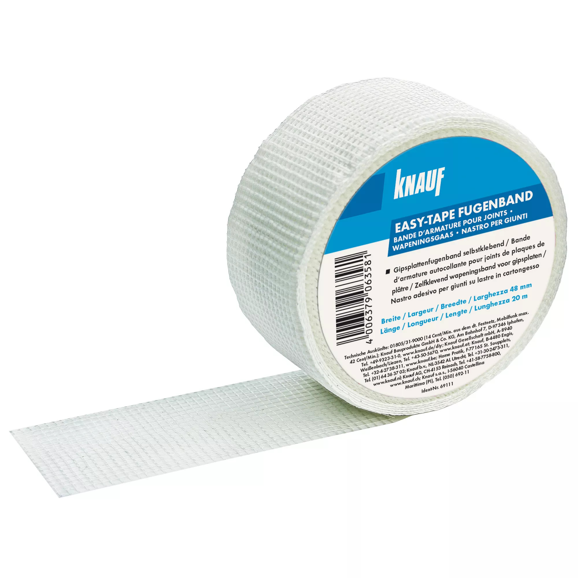 Knauf Fugenband easy-tape 45 m x 4,8 cm