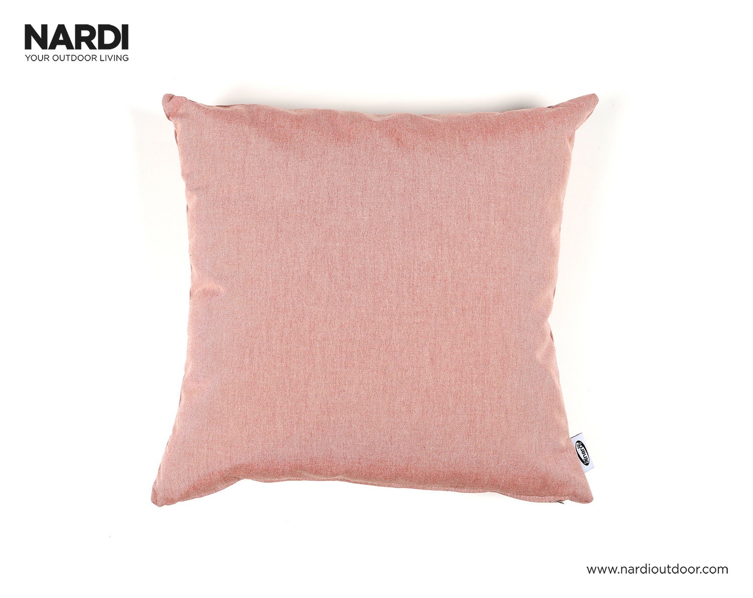 Nardi Dekokissen / Zierkissen Cuscino Passpartout 50x48cm rosa quarzo