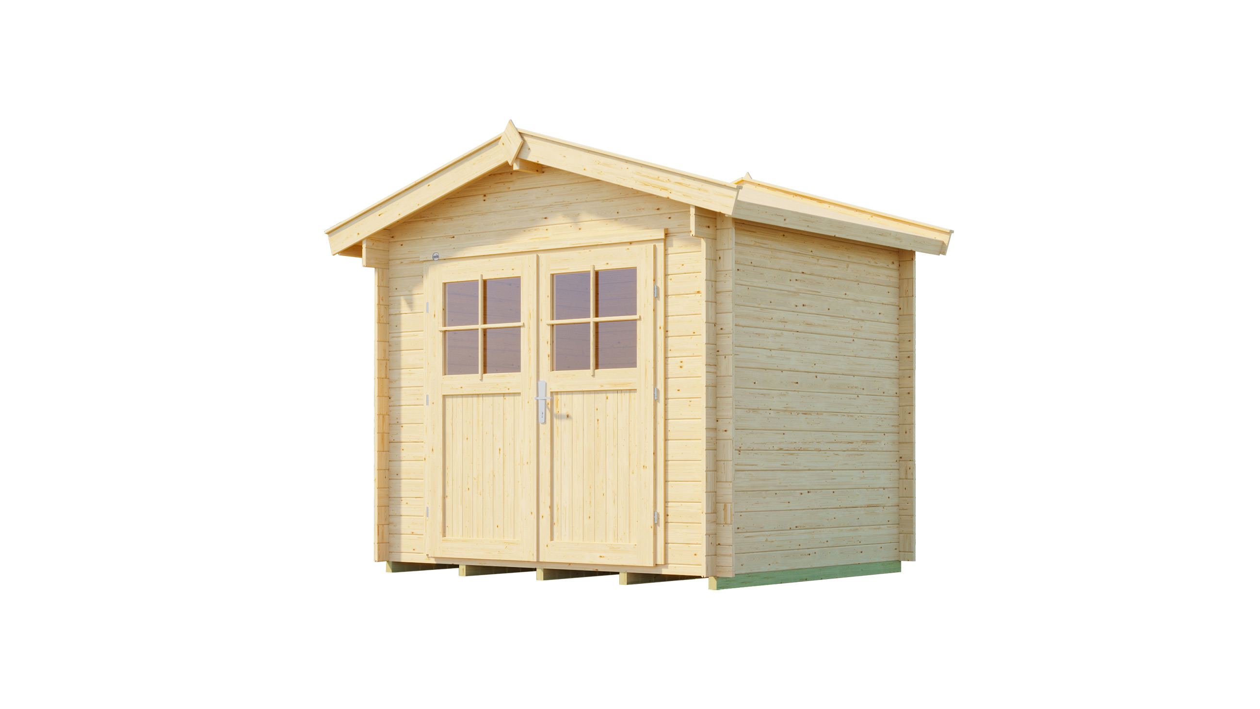 weka Gartenhaus Premium28 DT, 250 x 200