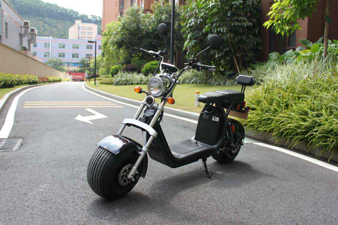 Elektroroller, Citychopper, E-Roller, Chopper CP1-60 schwarz