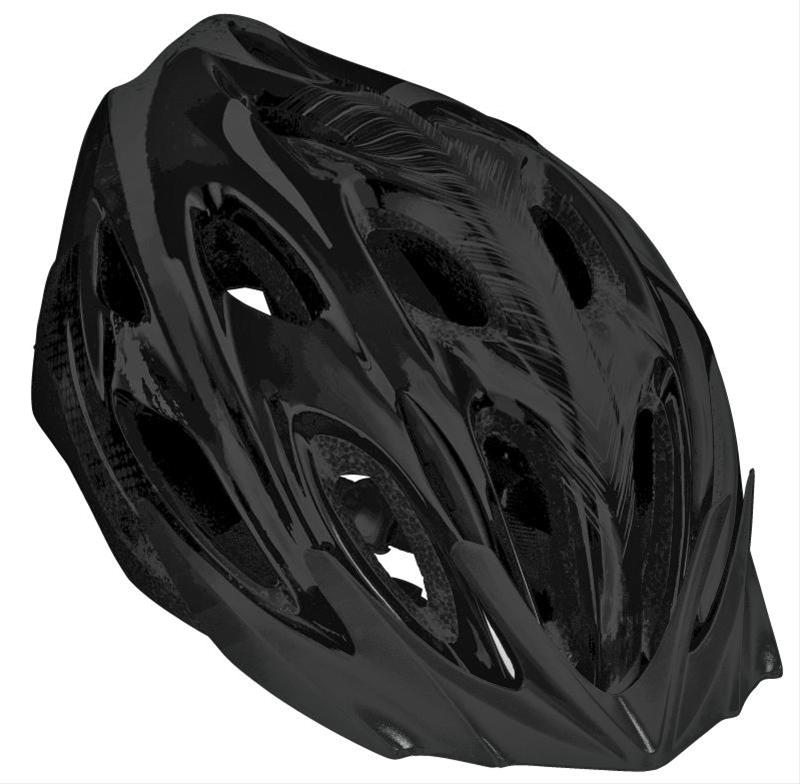 Fahrradhelm AGU Helm Cropani MTB schwarz Gr. S/M 52-58cm