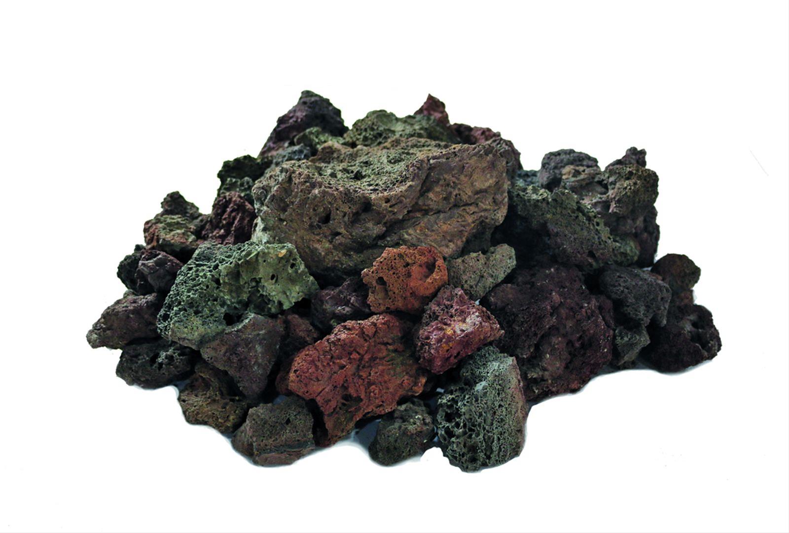 GardenForma Lavasteine rötlich für Gas-Feuerstellen 3kg
