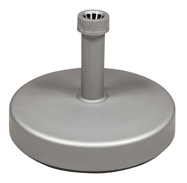 Sonnenschirmständer Doppler Füllsockel 25 kg Ø 20-50 mm silber